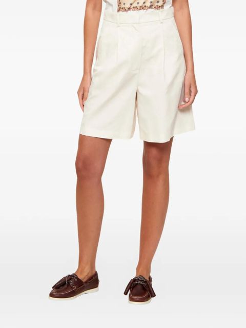 Weekend Max Mara pleated tailored shorts - Neutrals - zdjęcie produktu nr 2