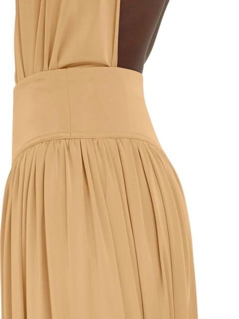 Ferragamo skirt with basque detail - Neutrals