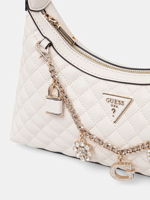 Guess torebka EVERLEE kolor biały HWEG86 79180