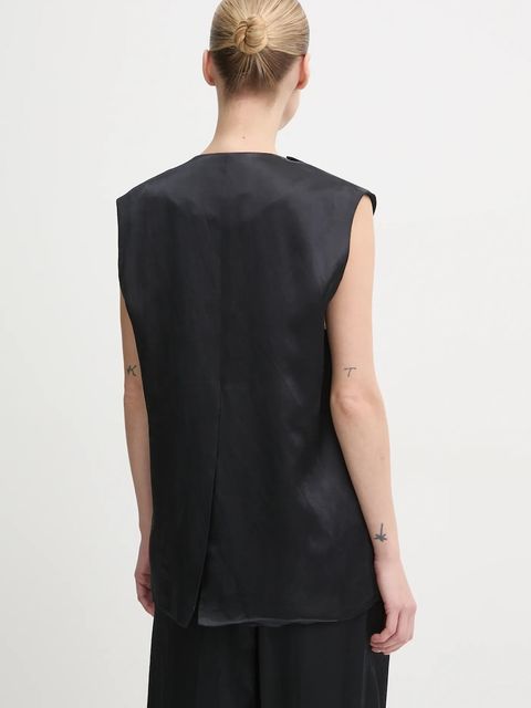 Day Birger et Mikkelsen kamizelka z domieszką lnu Marlin