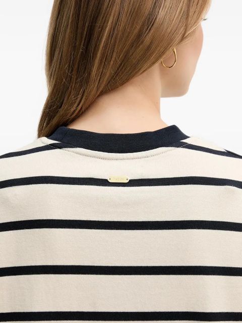 Barbour Maeve striped long-sleeved T-shirt - Neutrals