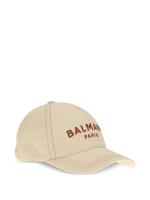 Balmain Paris embroidered cap - Neutrals - zdjęcie produktu nr 2