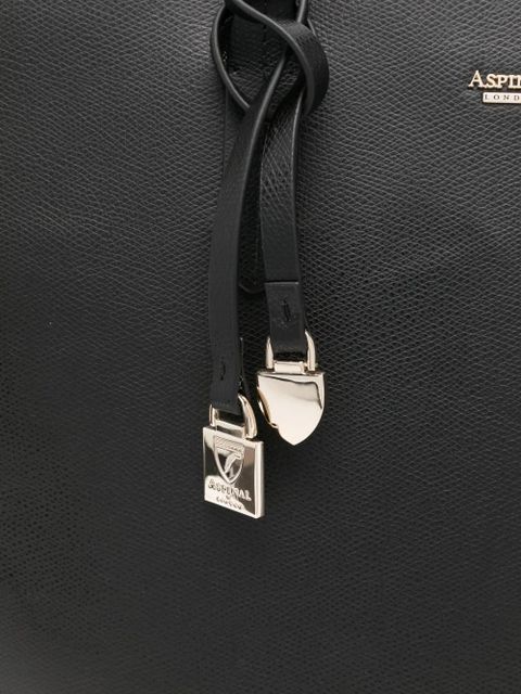 Aspinal Of London East West tote bag - Black