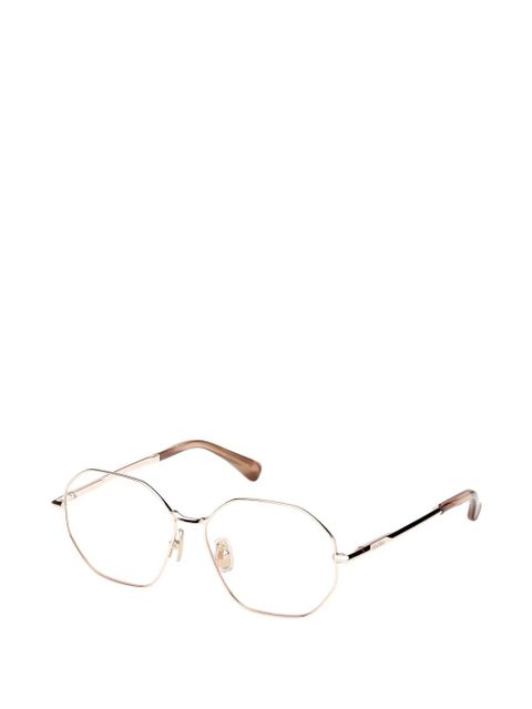 Max Mara Eyewear round-shape full-rim glasses - Gold - zdjęcie produktu nr 2