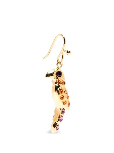 Marni parrot embellished earrings - Gold - zdjęcie produktu nr 1