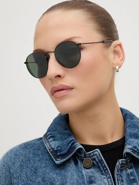 Ray-Ban okulary przeciwsłoneczne ROUND METAL