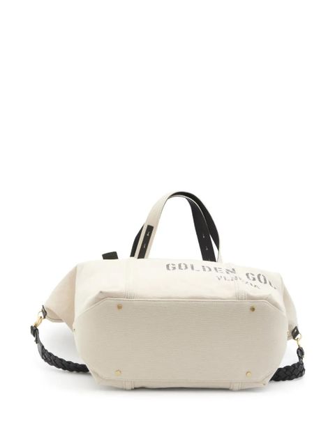 Golden Goose logo shopping bag - Neutrals
