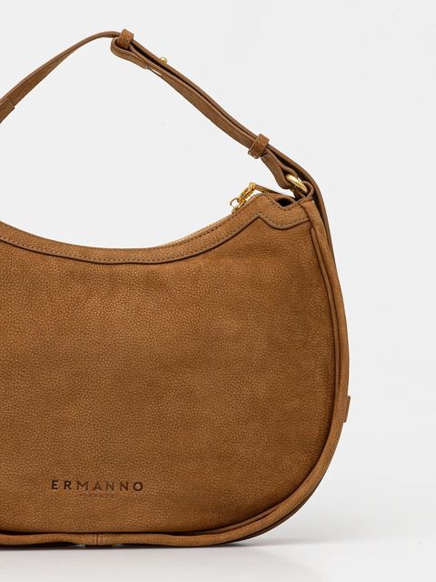 ERMANNO Firenze torebka skórzana kolor brązowy 12402066