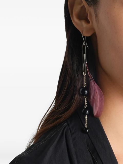 LEMAIRE feather dot earring - Silver - zdjęcie produktu nr 1