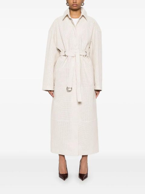 Sportmax perforated coat - Neutrals - zdjęcie produktu nr 2