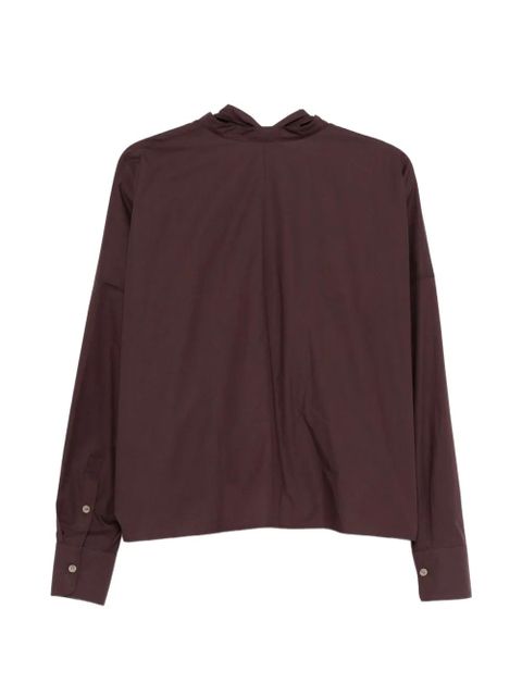 Alysi wrap-effect blouse - Purple - zdjęcie produktu nr 2