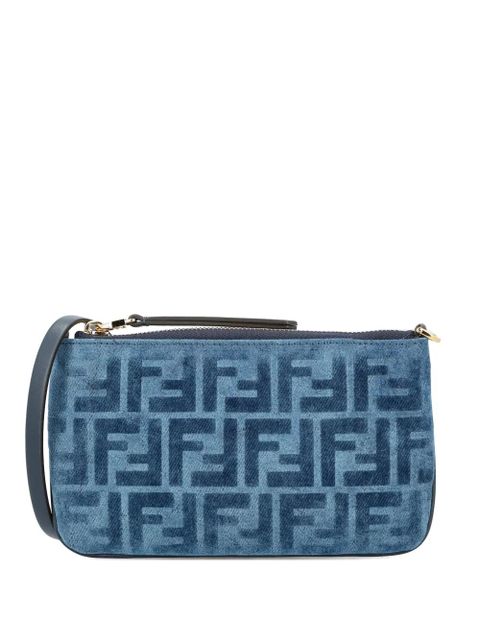 FENDI Baguette flat tote bag - Blue - zdjęcie produktu nr 1