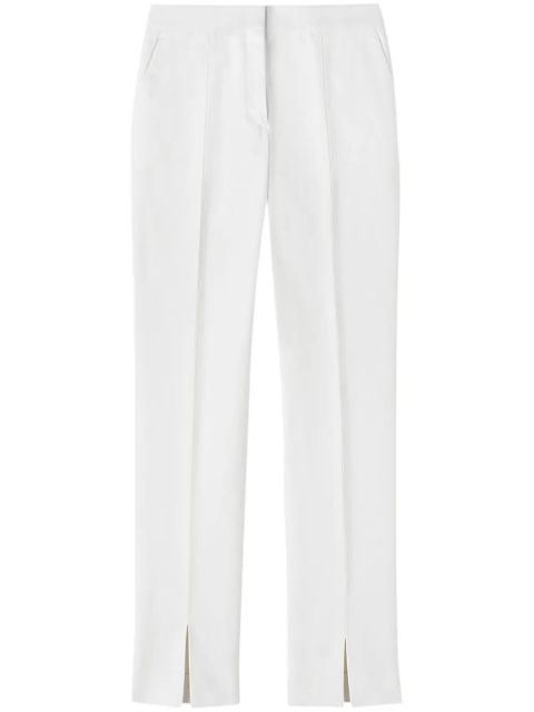 Jil Sander tailored cotton trousers - White - zdjęcie produktu nr 1