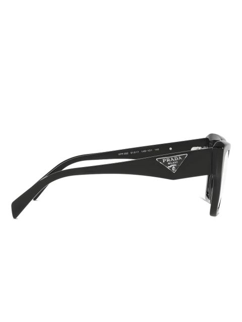 Prada Eyewear cat eye-frame glasses - Black
