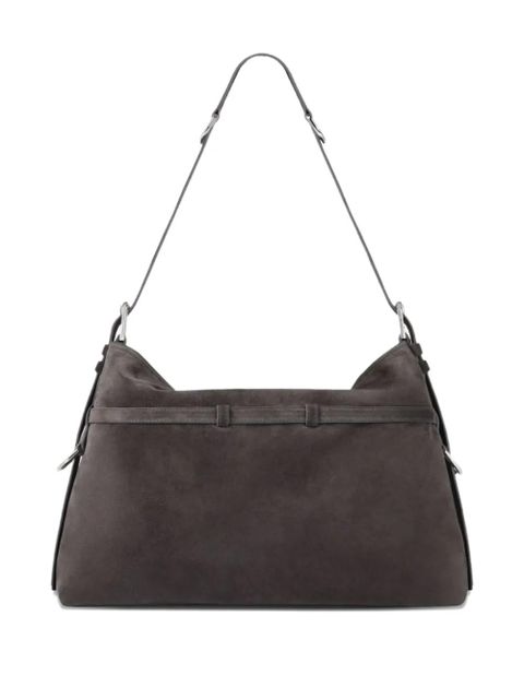 Givenchy medium Voyou buckle leather shoulder bag - Grey - zdjęcie produktu nr 2