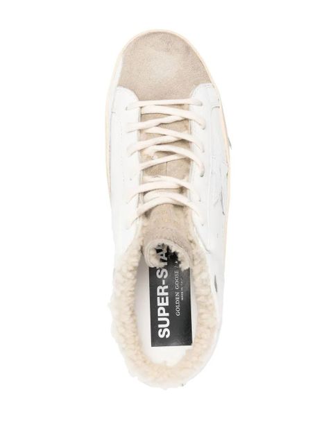Golden Goose Super-Star Sabot lace-up sneakers - White