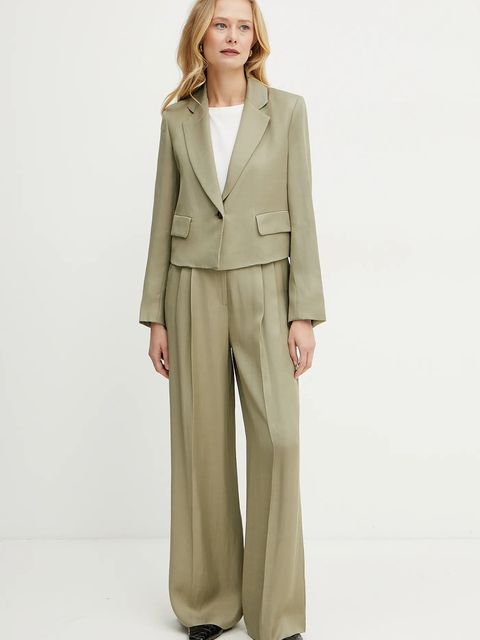 Marella spodnie z domieszką lnu Emme by Marella - zdjęcie produktu nr 1