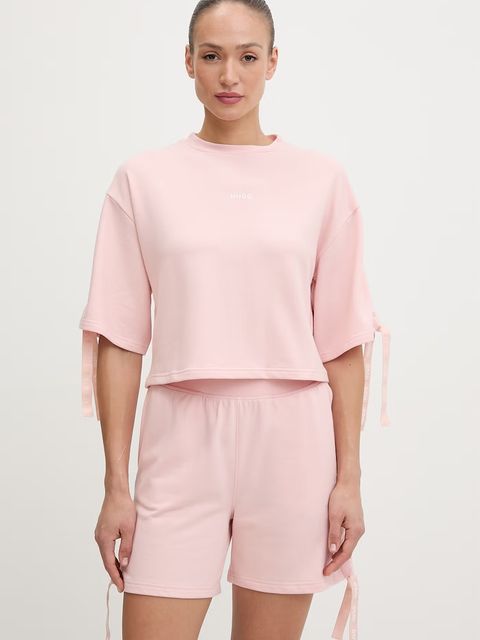 HUGO T-shirt lounge damski CASUAL_t-shirt - zdjęcie produktu nr 1