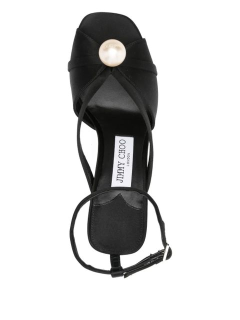 Jimmy Choo 100mm Siva sandals - Black