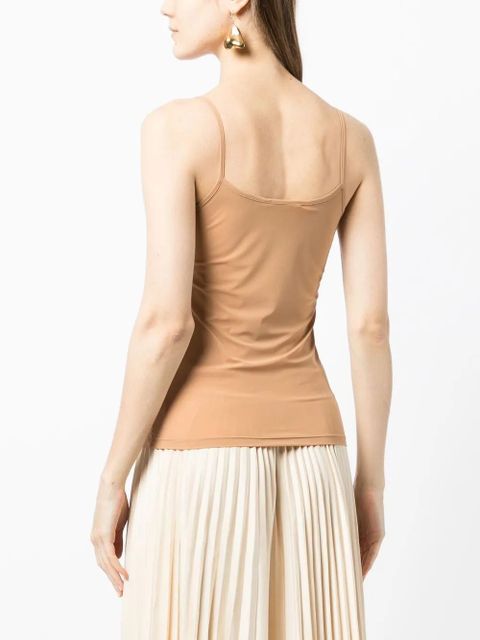 Jil Sander V-neck sleeveless top - Brown