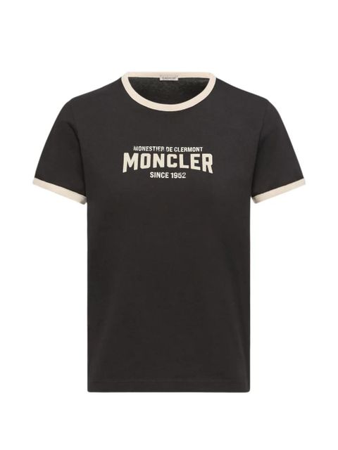 Moncler logo-print T-shirt - Black - zdjęcie produktu nr 1