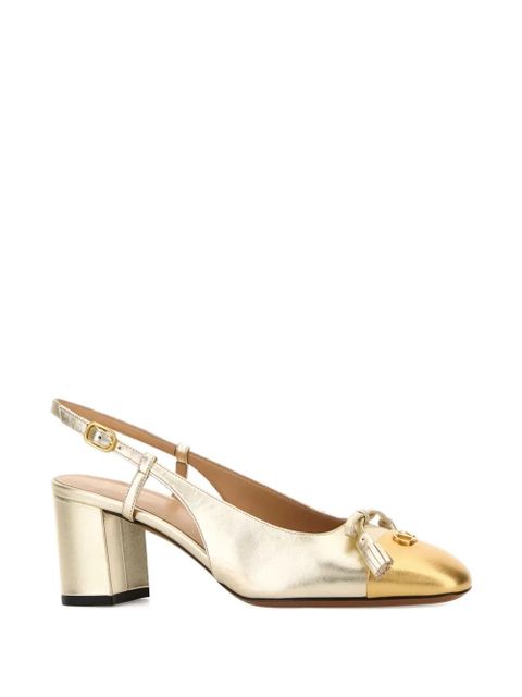 Valentino Garavani 60mm Vlogo heeled pumps - Gold - zdjęcie produktu nr 2