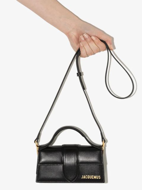 Jacquemus Le Bambino leather tote bag - Black