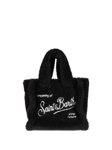 MC2 Saint Barth teddy logo vanity mini bag - Black - zdjęcie produktu nr 1