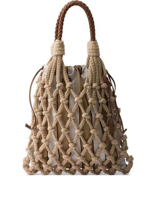 Prada medium Noué tote bag - Neutrals - zdjęcie produktu nr 1