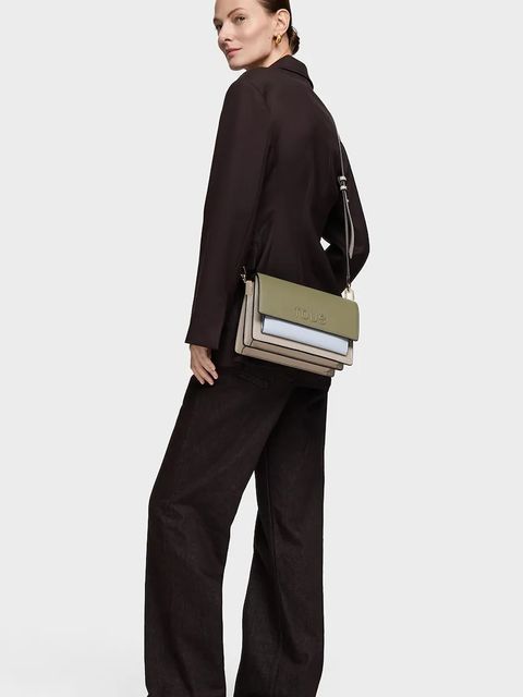 Tous torebka Audree Saffiano kolor zielony 2002358244