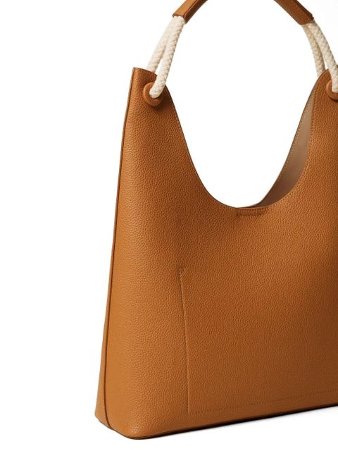 TWINSET rope-handle tote bag - Neutrals
