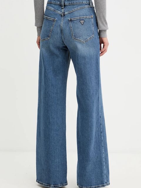 Guess jeansy damskie kolor granatowy W5YA82 D4K30 - zdjęcie produktu nr 2