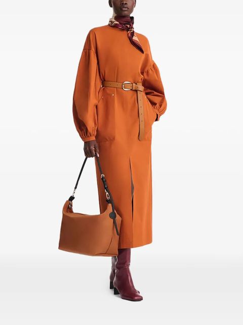 Longchamp Le Slouchy rider-medal shoulder bag - Brown - zdjęcie produktu nr 2