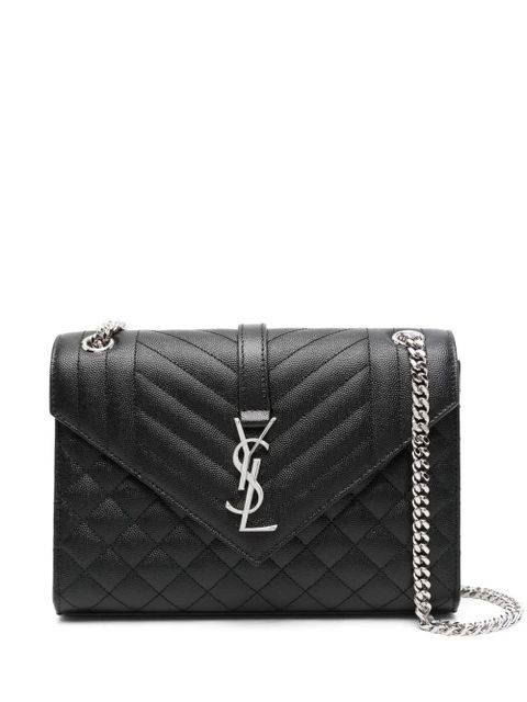 Saint Laurent medium Envelope shoulder bag - Black - zdjęcie produktu nr 1