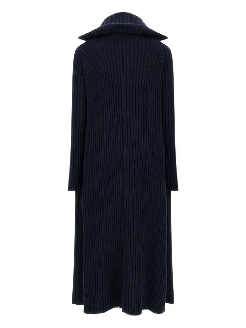 Balenciaga ribbed shawl-collar cardigan - Blue - zdjęcie produktu nr 2