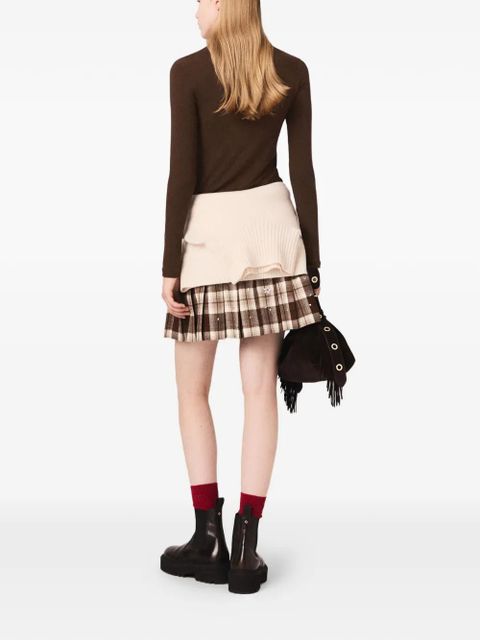 Maje roll-neck top - Brown - zdjęcie produktu nr 2