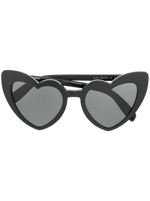 Saint Laurent Eyewear Loulou sunglasses - Black - zdjęcie produktu nr 2