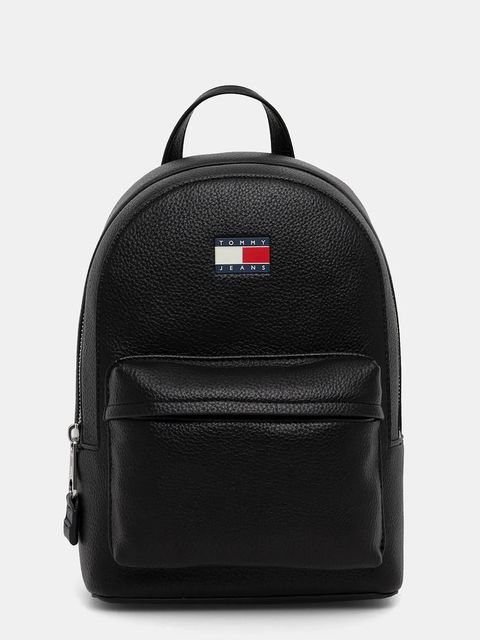 Tommy Jeans plecak damski kolor czarny mały gładki AW0AW17823 - zdjęcie produktu nr 1