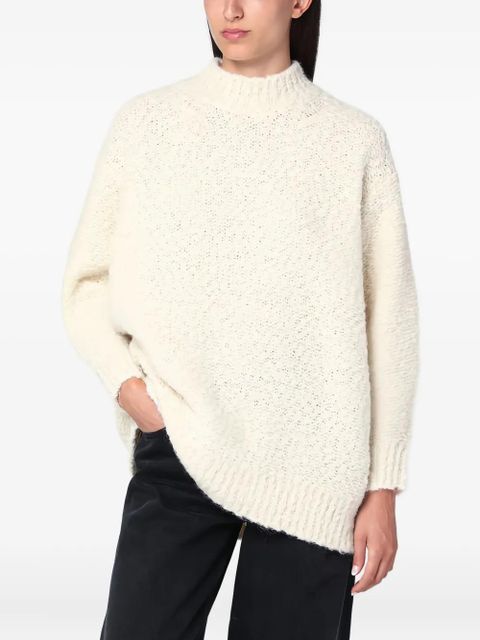 ISABEL MARANT textured sweater - White - zdjęcie produktu nr 1