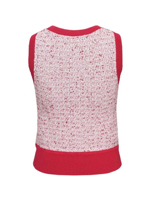 3.1 Phillip Lim knitted sleeveless sweater - Red - zdjęcie produktu nr 2