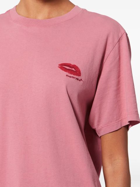 MARANT ÉTOILE Zewel lips-graphic T-shirt - Pink