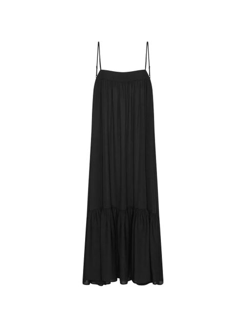 ROTATE BIRGER CHRISTENSEN A-line maxi dress - Black - zdjęcie produktu nr 1