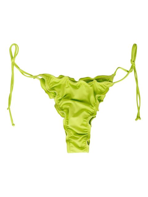 MC2 Saint Barth adjustable-laces bikini bottoms - Green - zdjęcie produktu nr 1