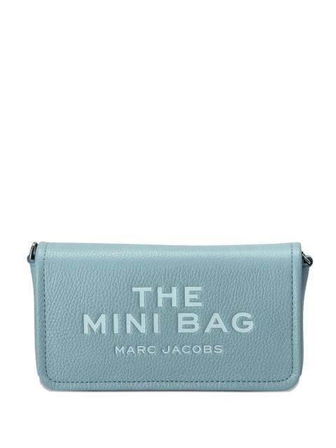 Marc Jacobs The Leather Mini crossbody bag - Blue - zdjęcie produktu nr 1