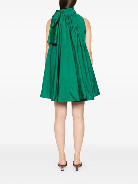 Max Mara bow-detail dress - Green