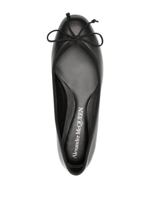 Alexander McQueen 20mm Armadillo ballet flats - Black