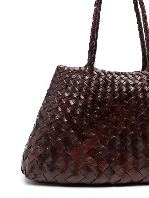 DRAGON DIFFUSION large Santa Croce tote bag - Brown