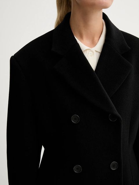 Filippa K płaszcz z dodatkiem wełny