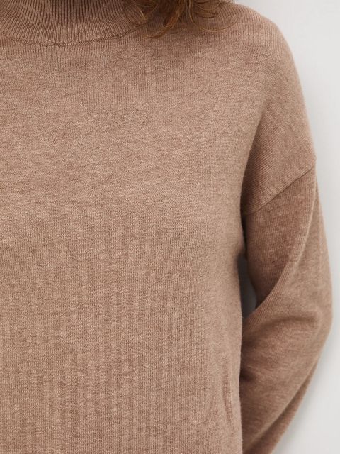 Medicine sukienka kolor beżowy midi prosta