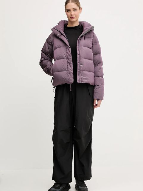 Columbia kurtka puchowa Amaze Puff kolor fioletowy zimowa 2133714